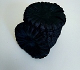 Высечка цветка гвоздики чёрная