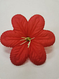 Голова цветка Пуансетия красный 